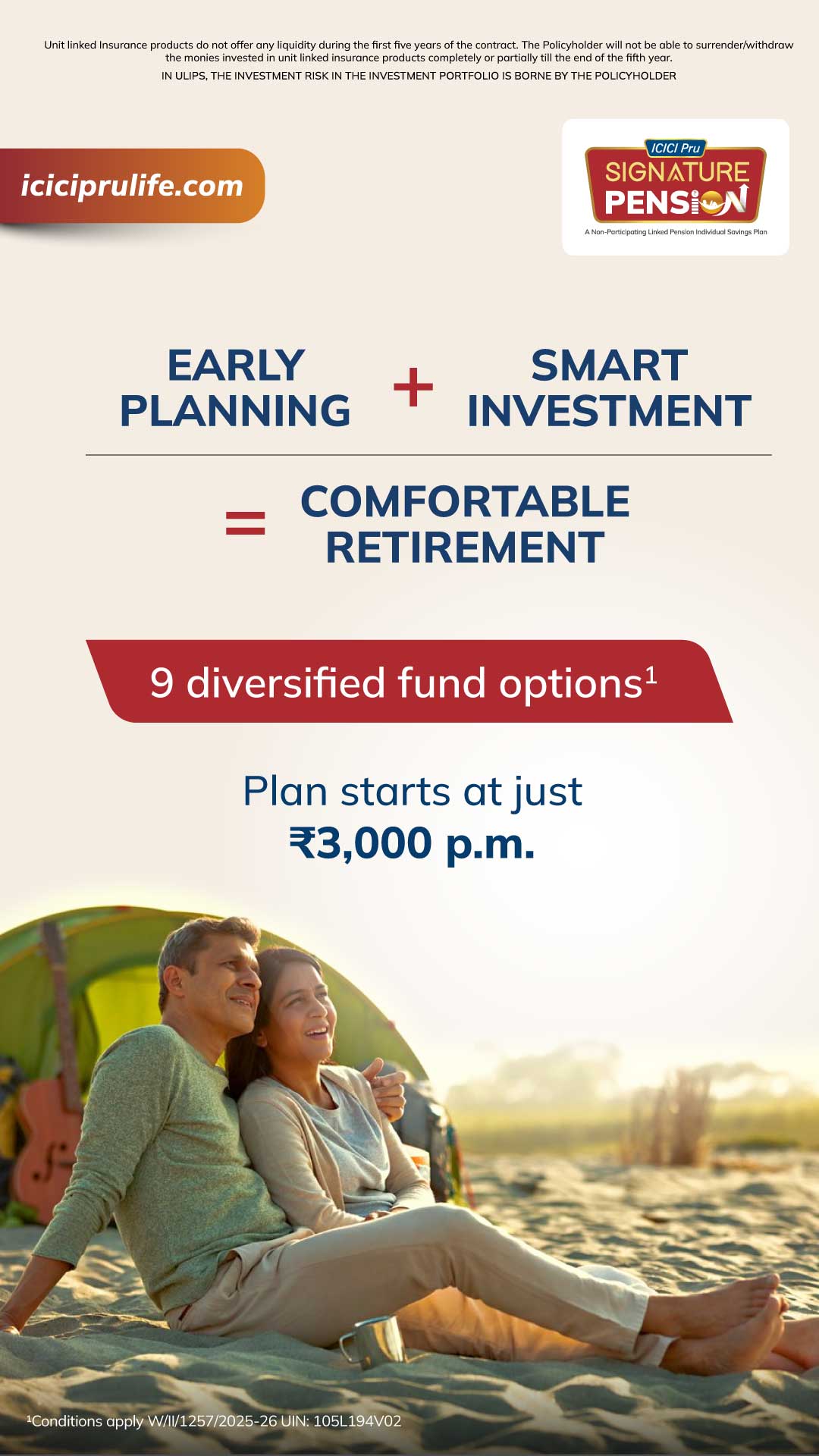 ICICI Prudential Life Insurance Facebook ad