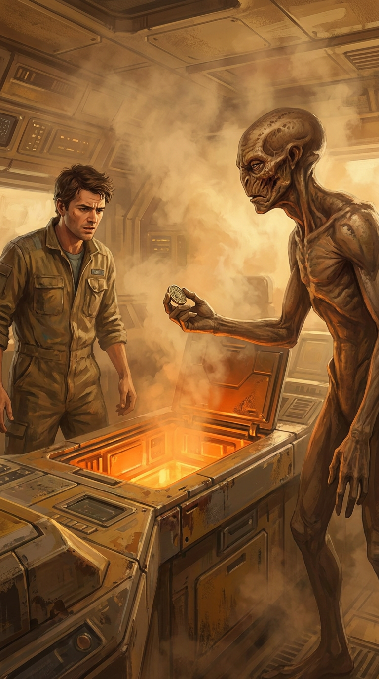 SciFi Adventures Facebook ad: Crazy Old Man Was Right