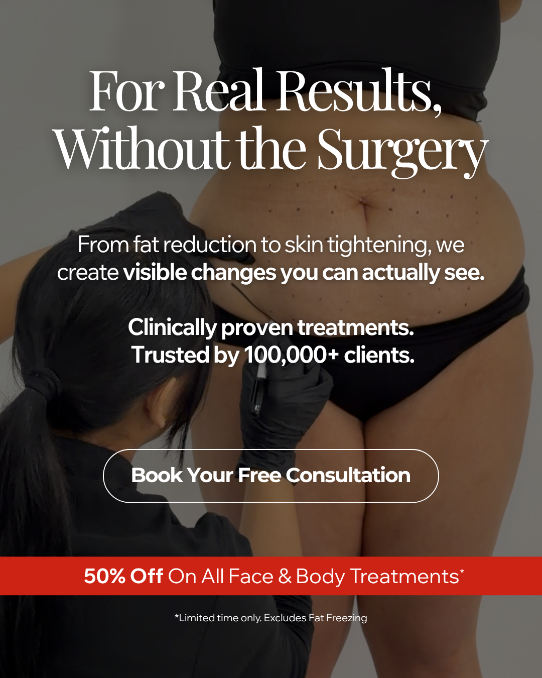 Elite Body Contouring Facebook ad