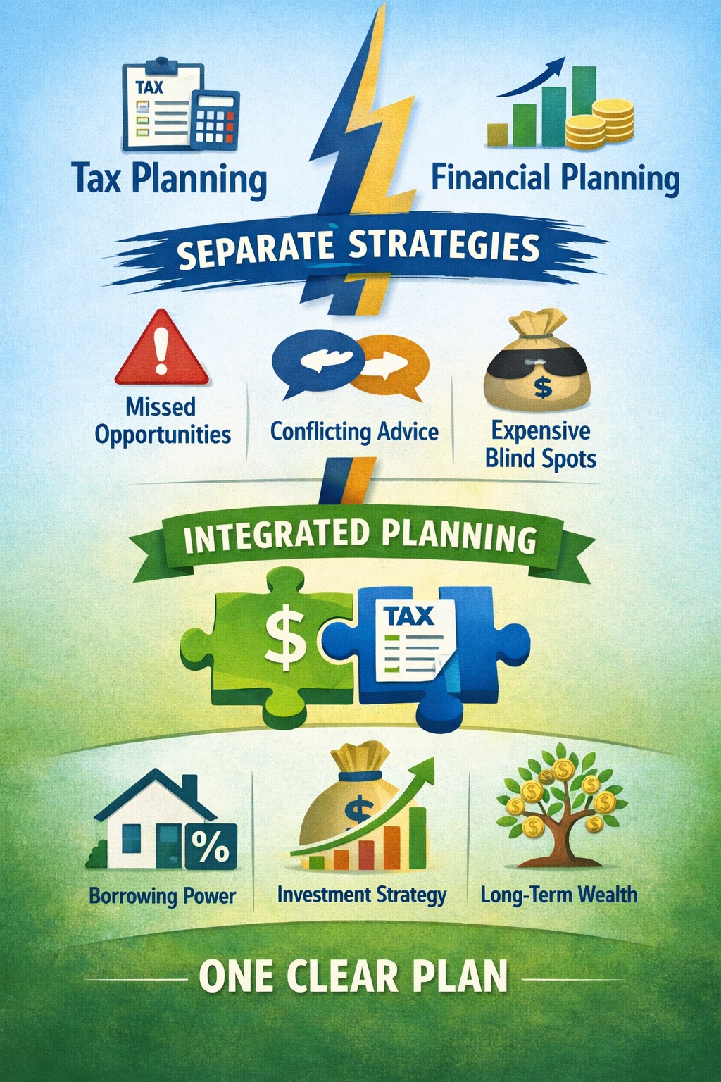 Mofrad Financial Solutions Facebook ad: The biggest mistake I see high earners make?