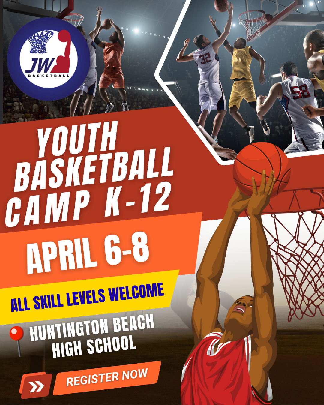JW Basketball Academy Facebook ad