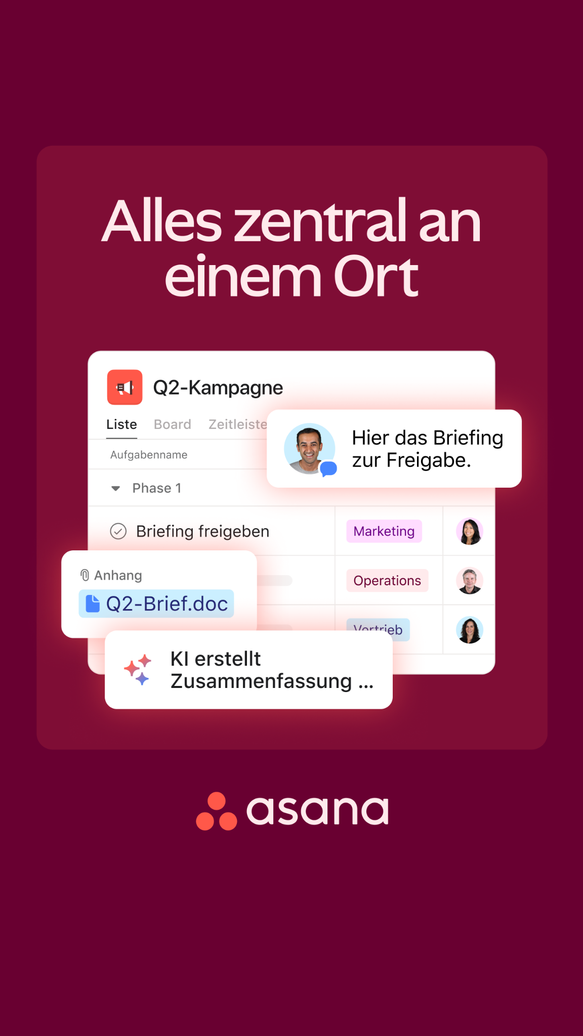 Asana Facebook ad