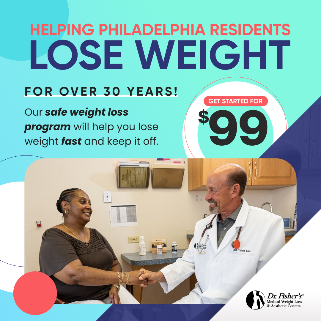 Dr. Fisher's Medical Weight Loss & Aesthetic Centers Facebook ad