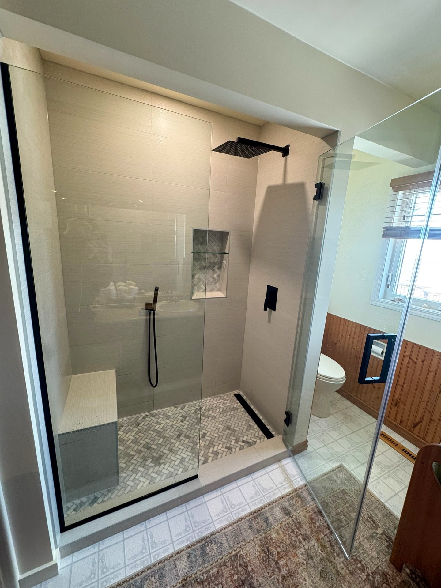 Scr Project Construction Facebook ad: Out with the tub, in with a custom…