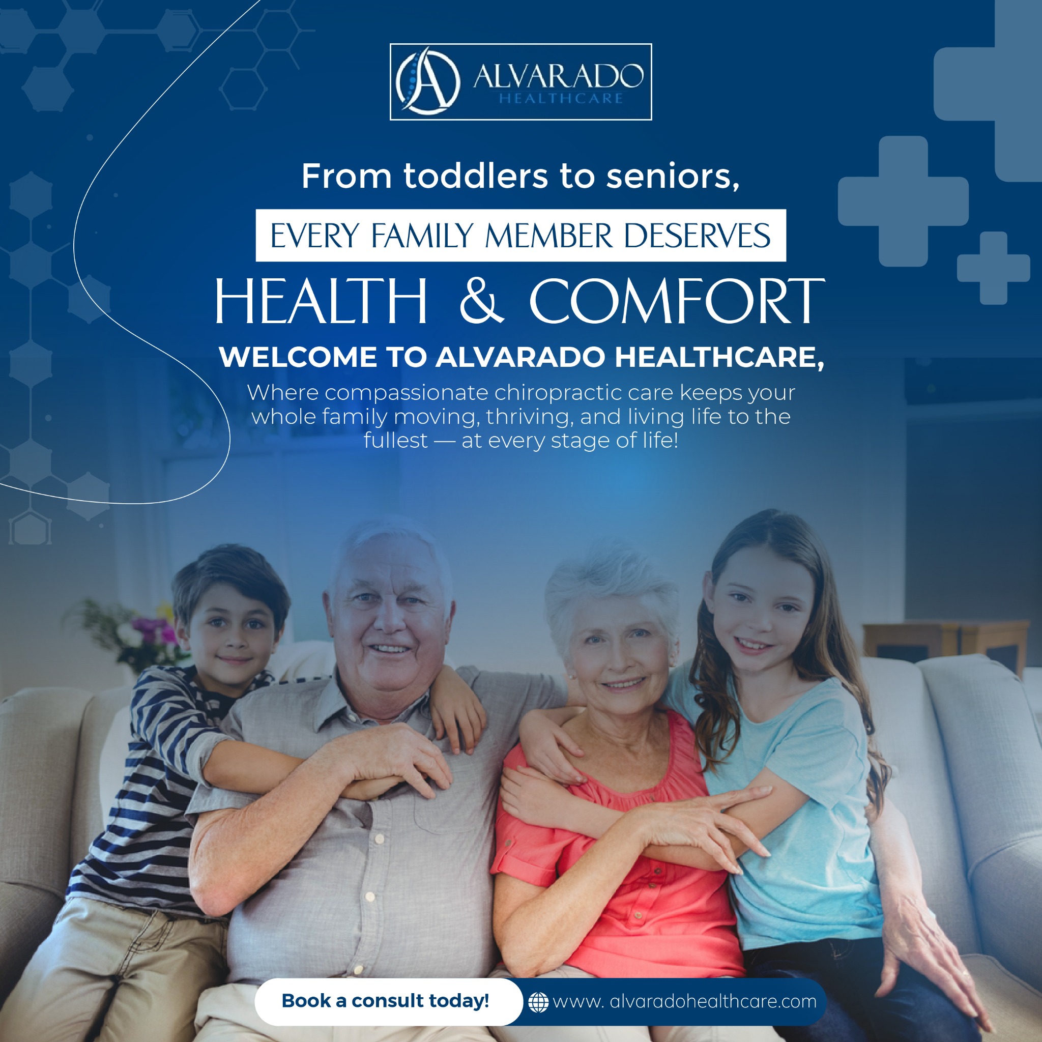 Alvarado Healthcare Facebook ad