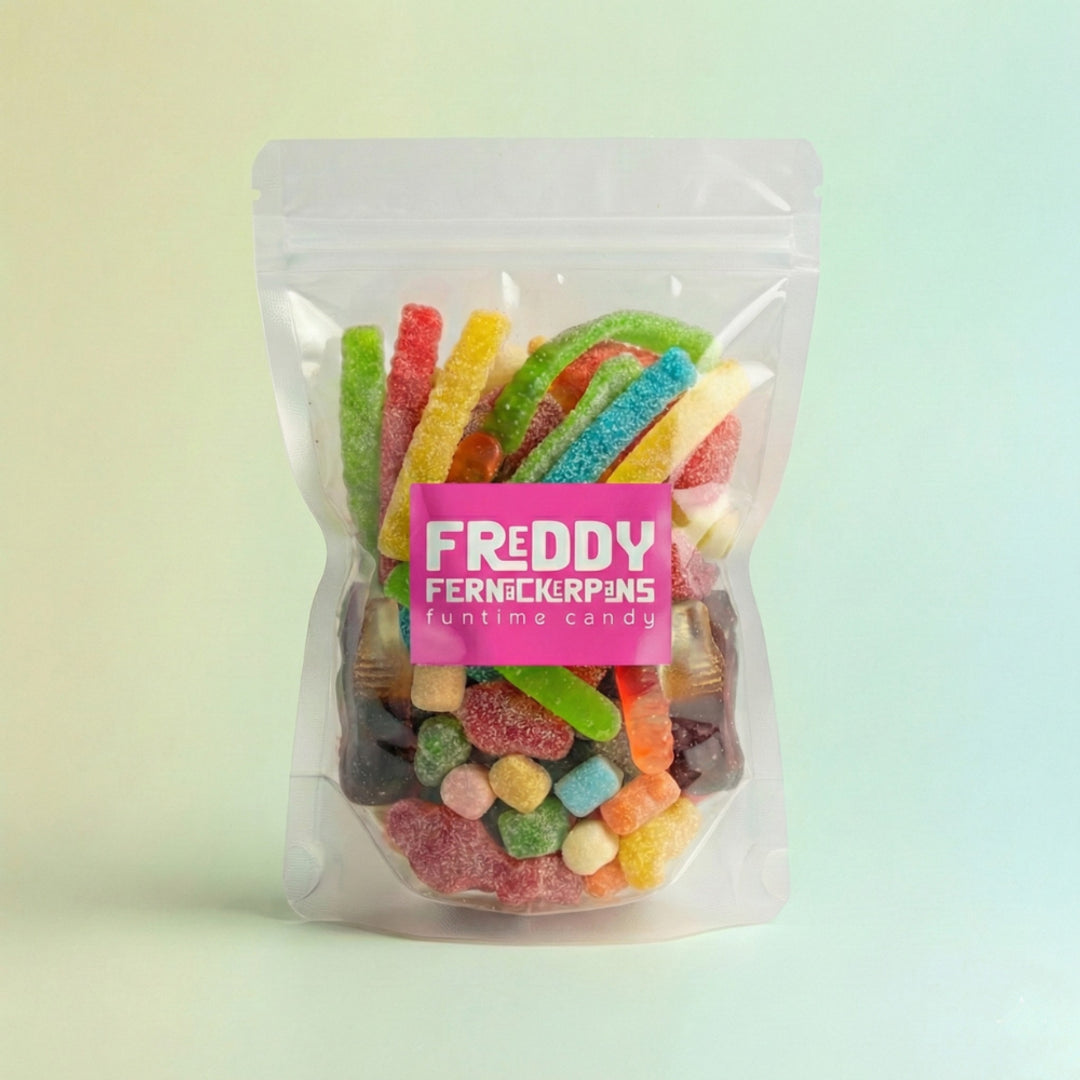 Freddy fernackerpans funtime candy Facebook ad: Your next sweet obsession is only a click…
