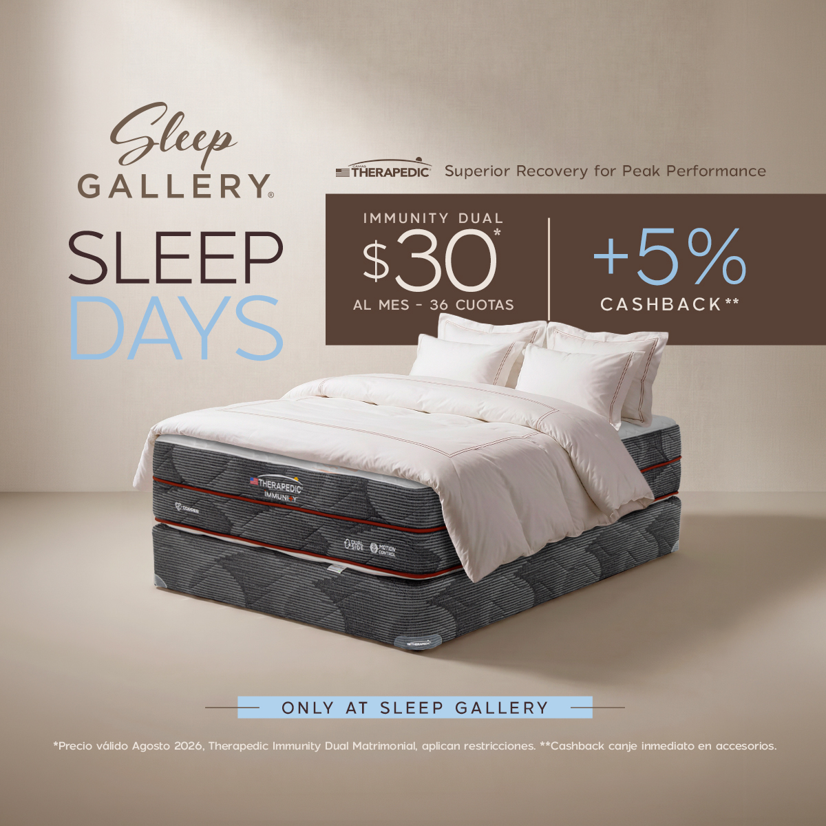 Sleep Gallery Guatemala Facebook ad: Obtén más información