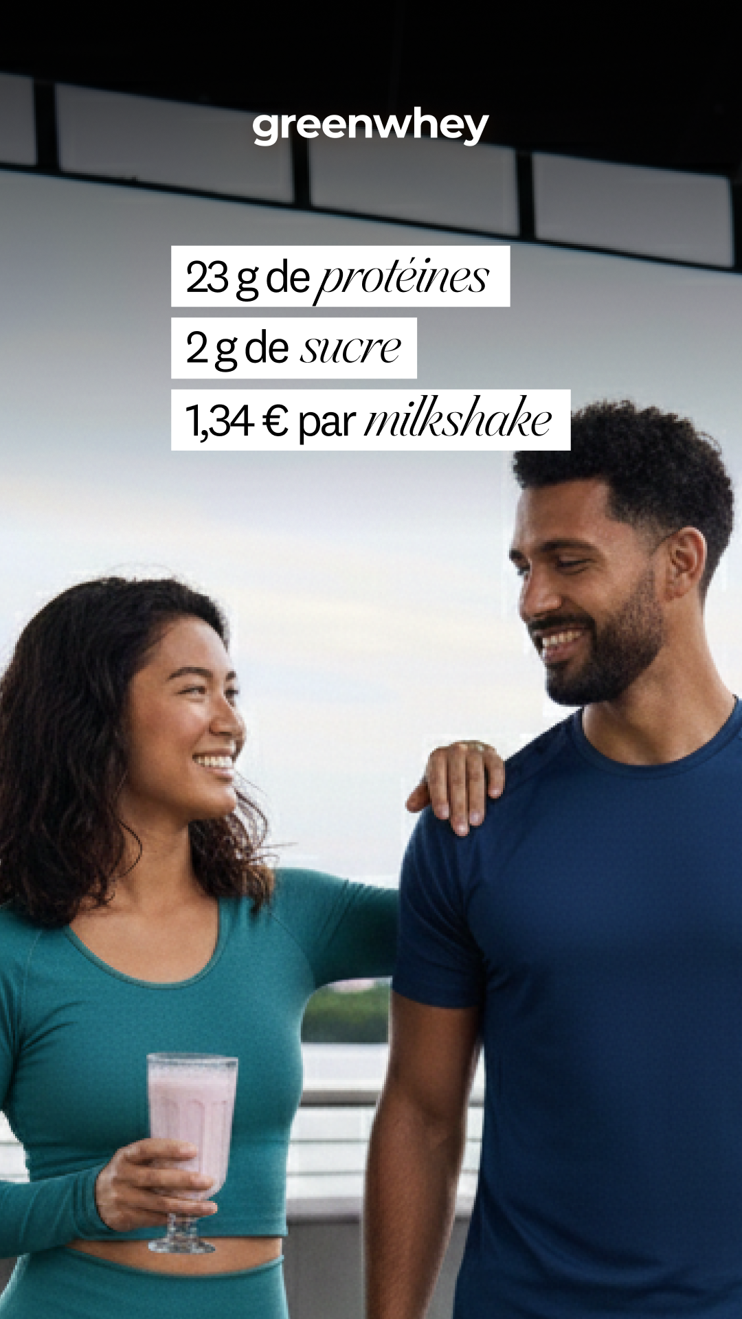 greenwhey Facebook ad