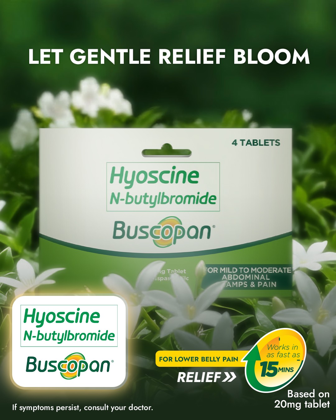Buscopan PH Facebook ad: Did you know?