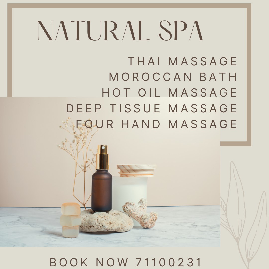 luxury spa Facebook ad: Men's Spa