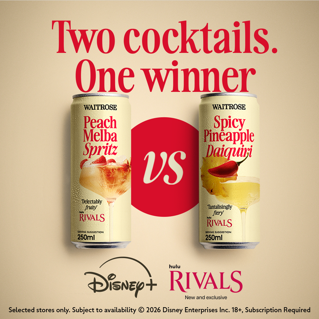 Waitrose & Partners Facebook ad: Discover our limited edition Rivals-inspired range In store…