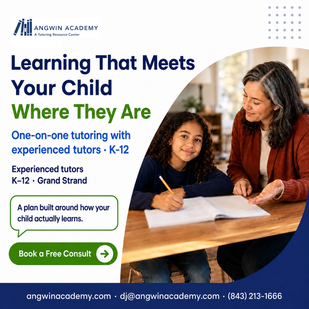 Angwin Academy Inc. Facebook ad: Prevent the Summer Slide