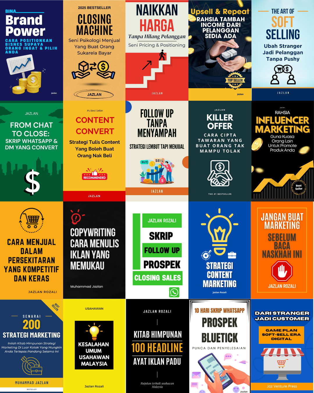 Jazlan Rozali Facebook ad: ebook marketing 20