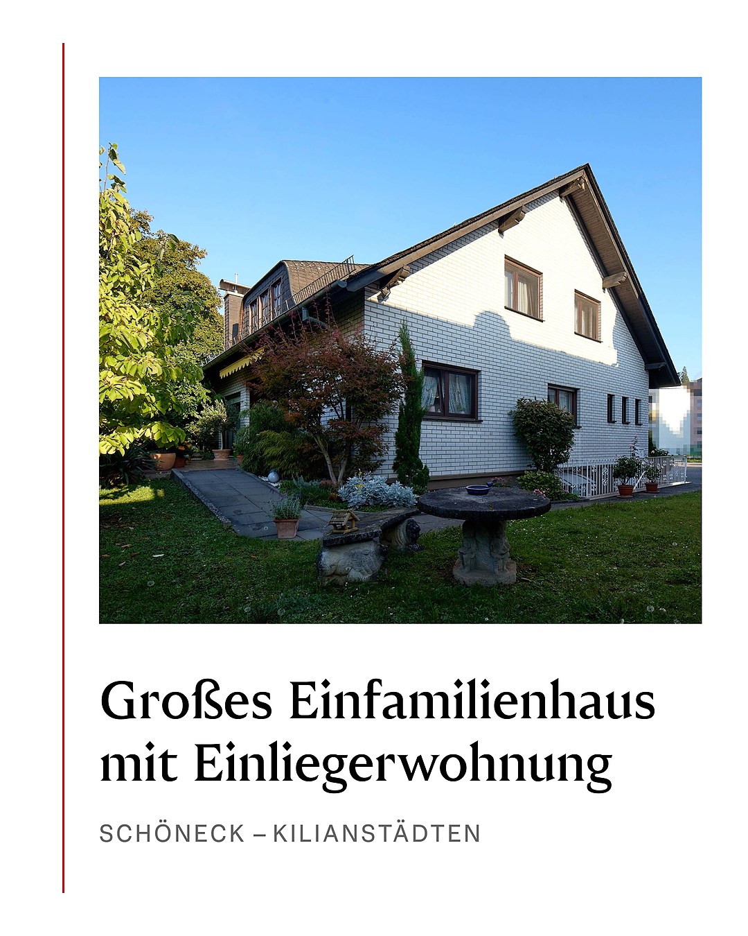 Engel & Völkers Bad Vilbel Facebook ad: Großzügiges Einfamilienhaus mit ca.