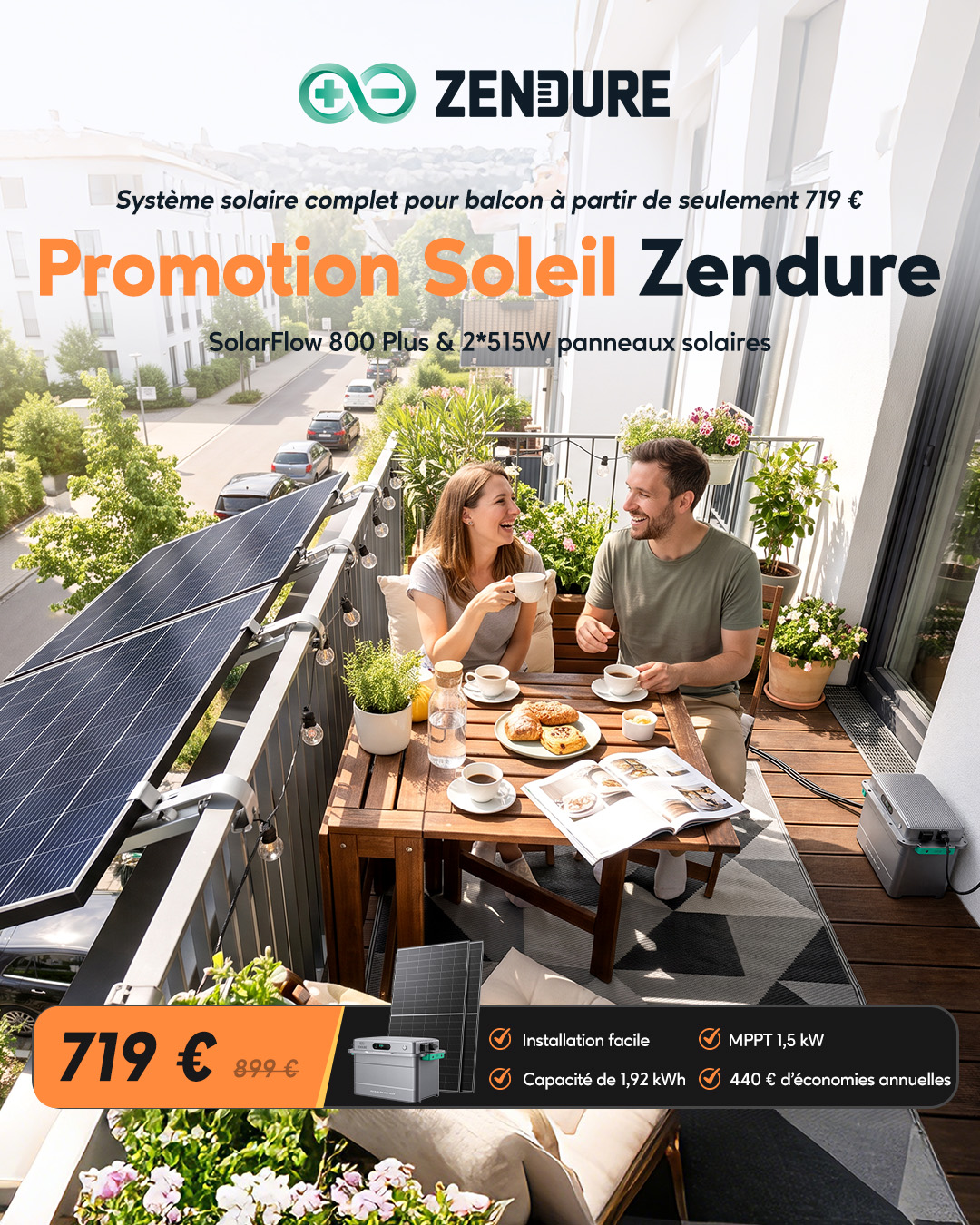 Zendure France Facebook ad