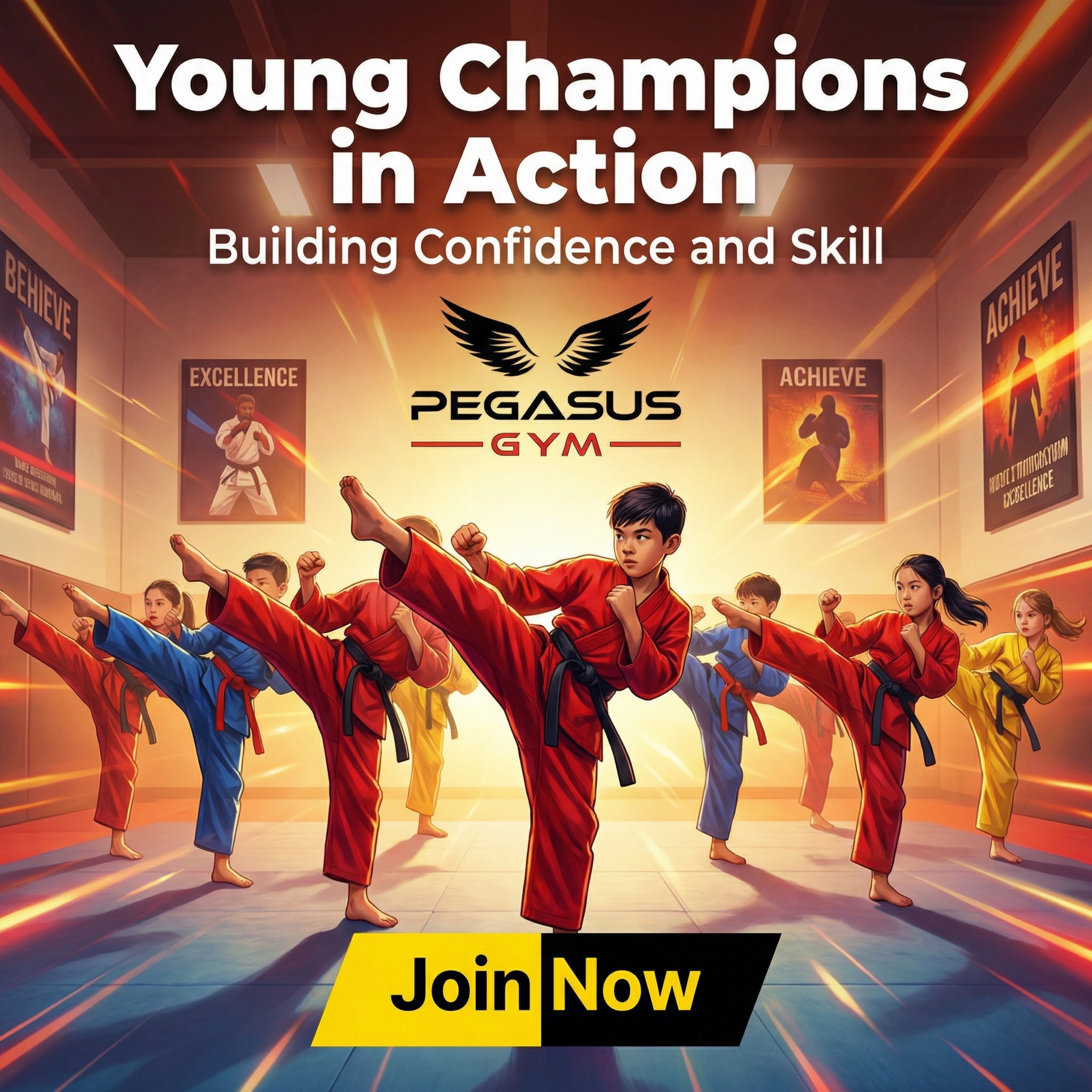Pegasus Gym Facebook ad: 24/7 Fitness Gym & Combat Training | Pegasus Gym Aylesbury