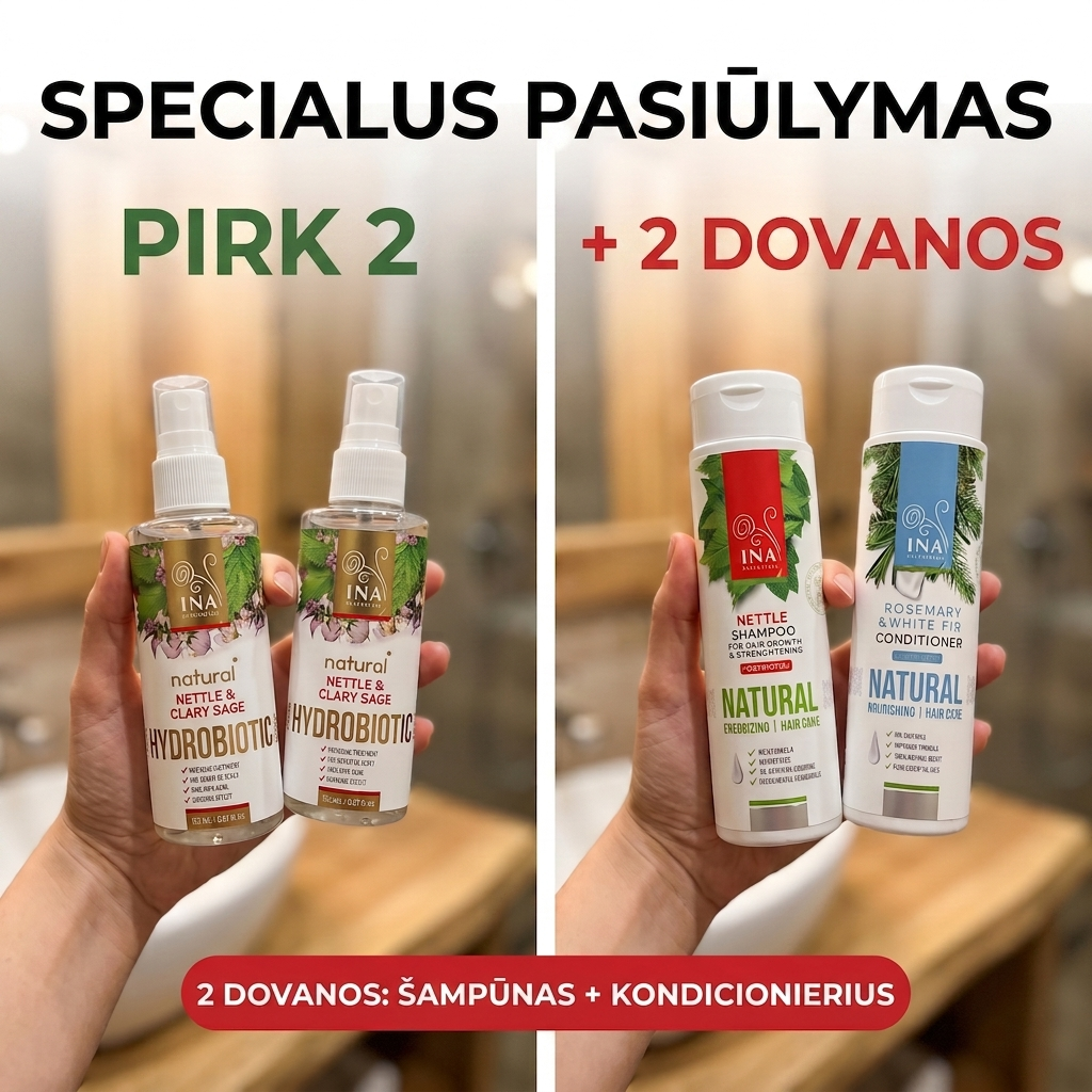 Šeimos Organinė Kosmetika - InaEssentials.lt Facebook ad