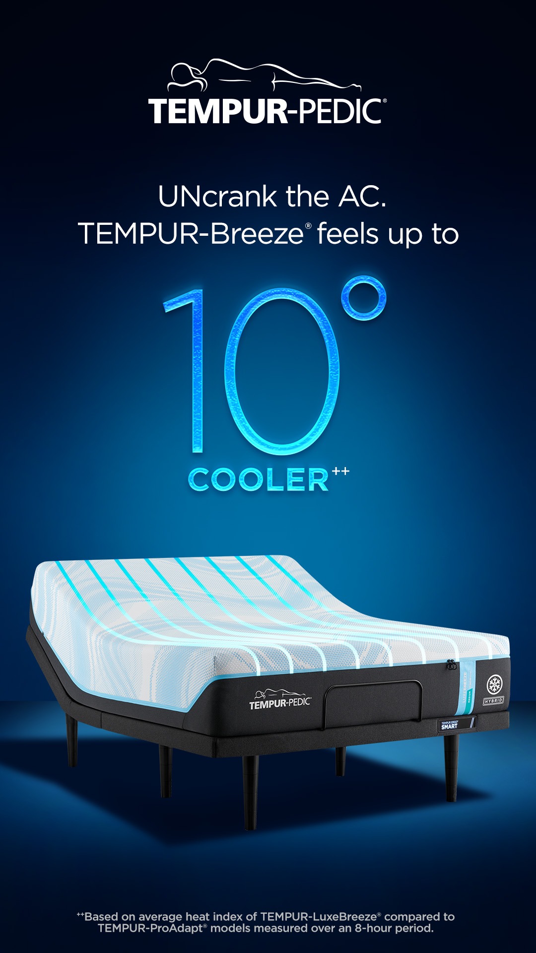 Tempur-Pedic USA Facebook ad