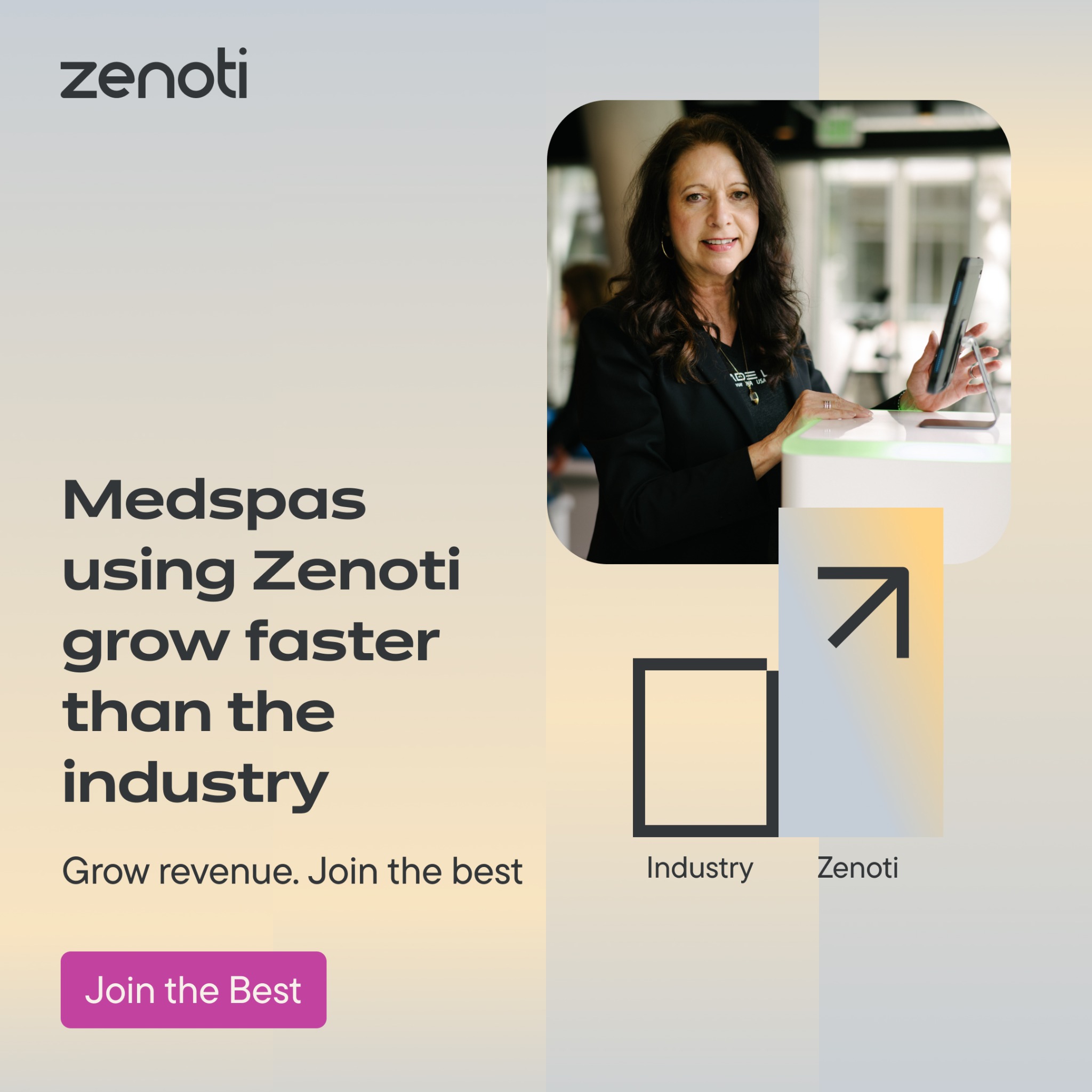 Zenoti Facebook ad