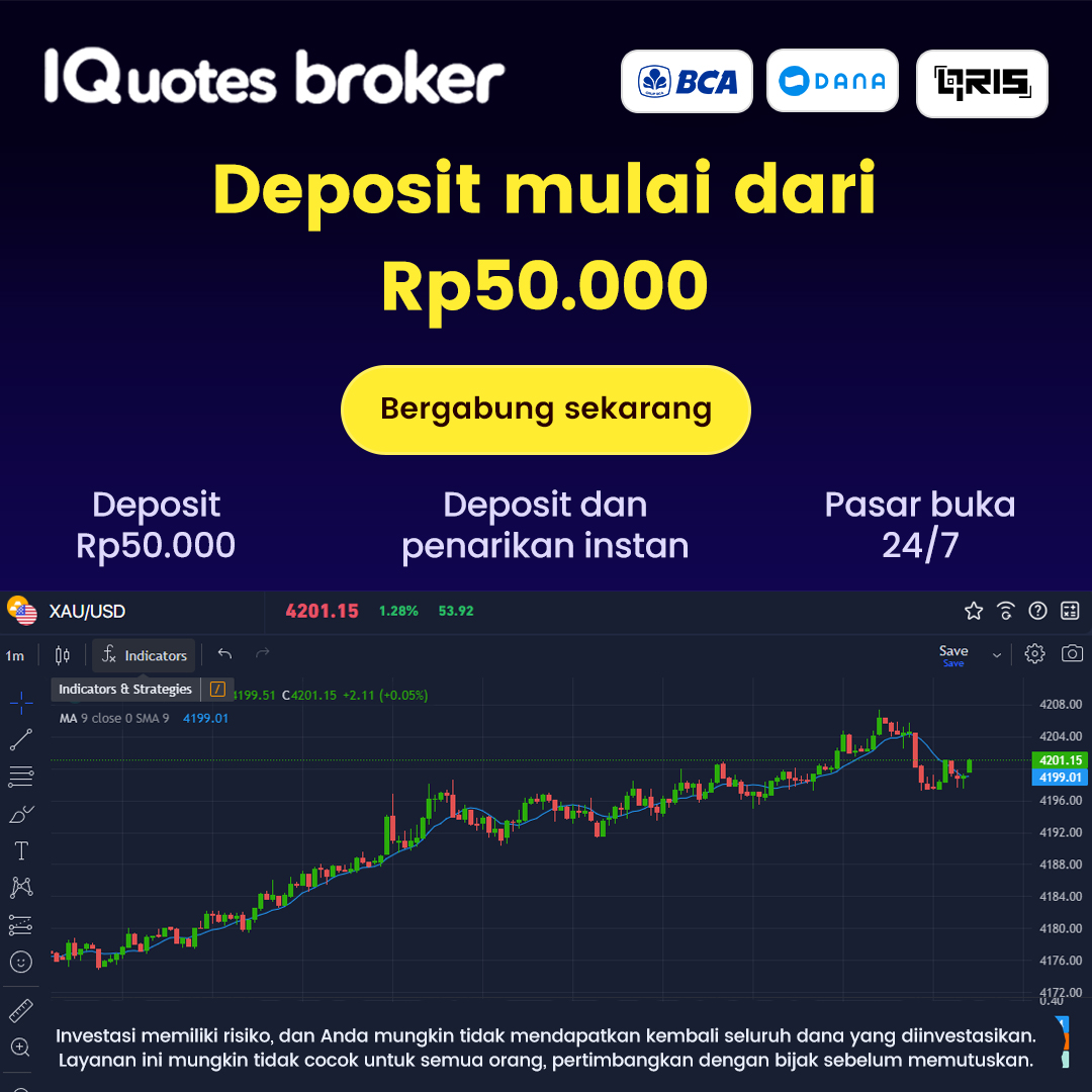 IQBroker platform Facebook ad: Bergabung sekarang