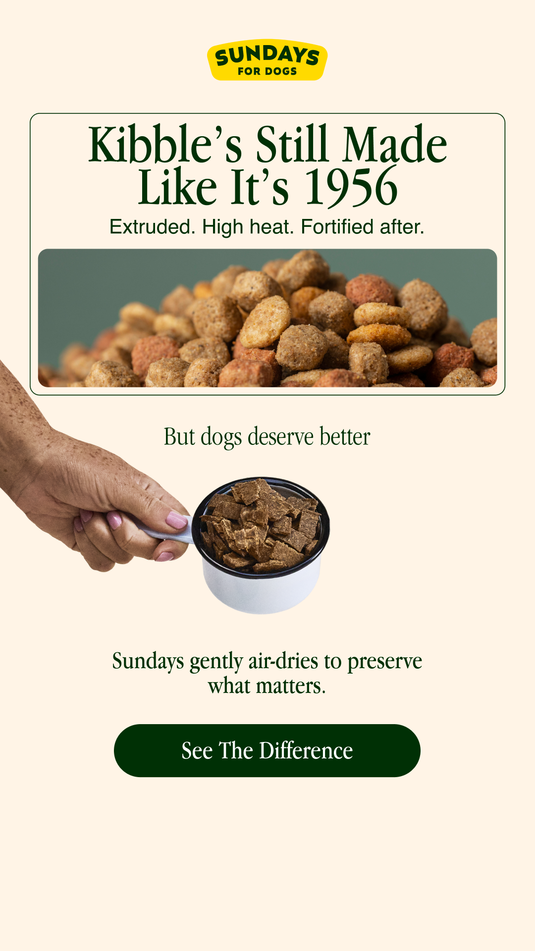 Sundays Facebook ad