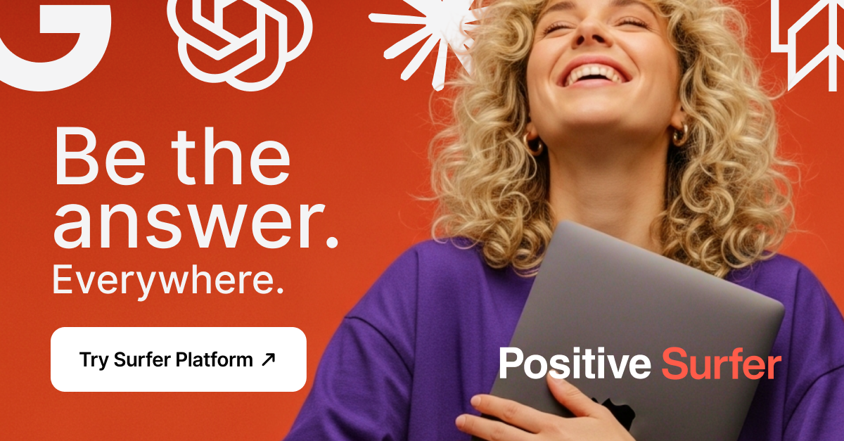 Positive Surfer Facebook ad
