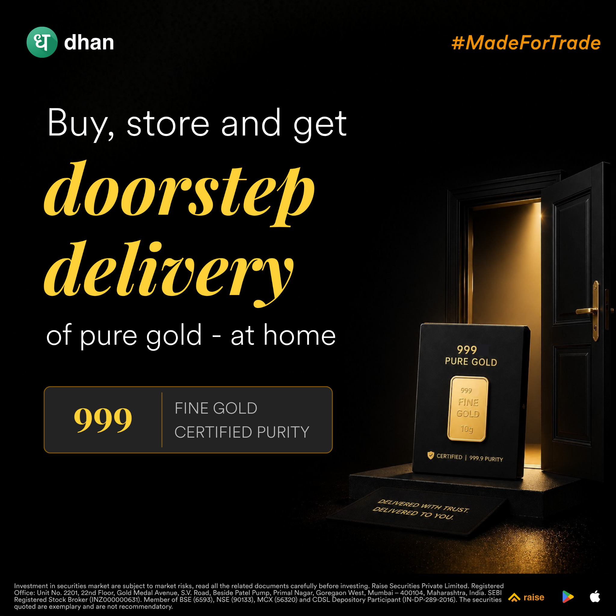 Dhan Facebook ad