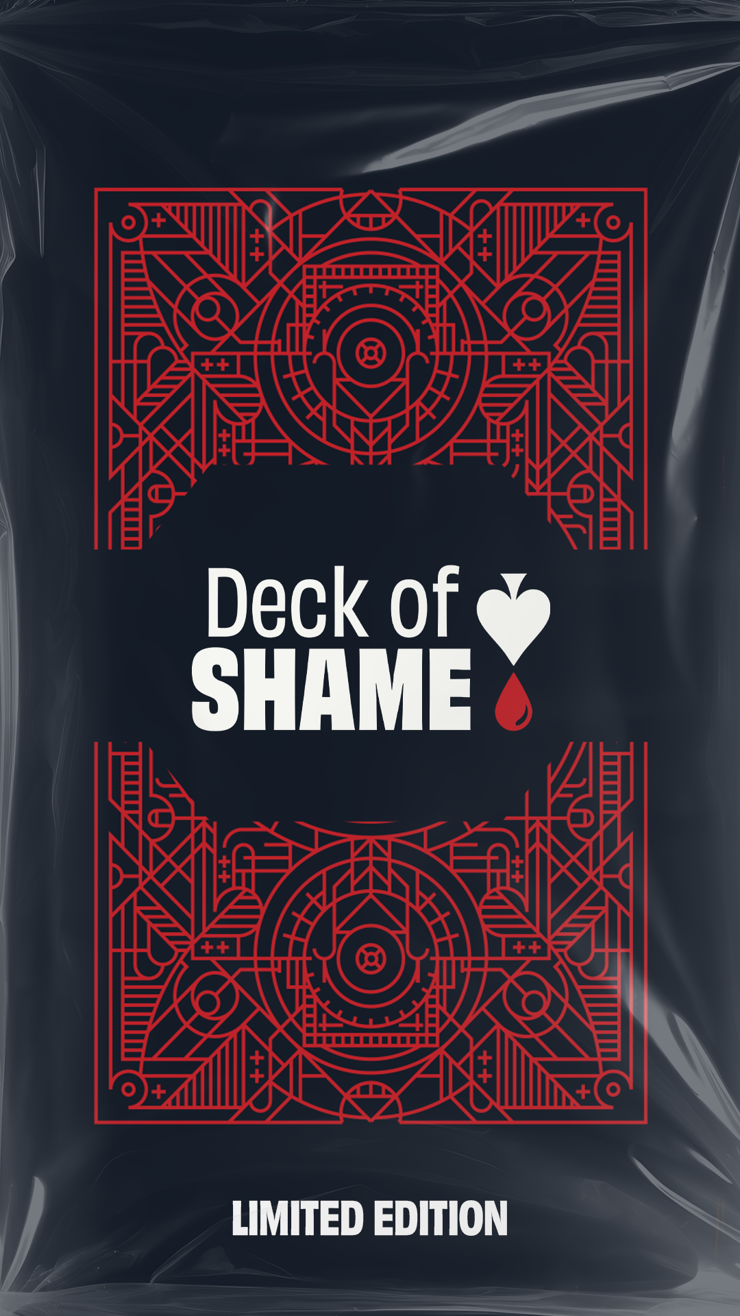 Deck of Shame Facebook ad: Presale available now while quantities last.
