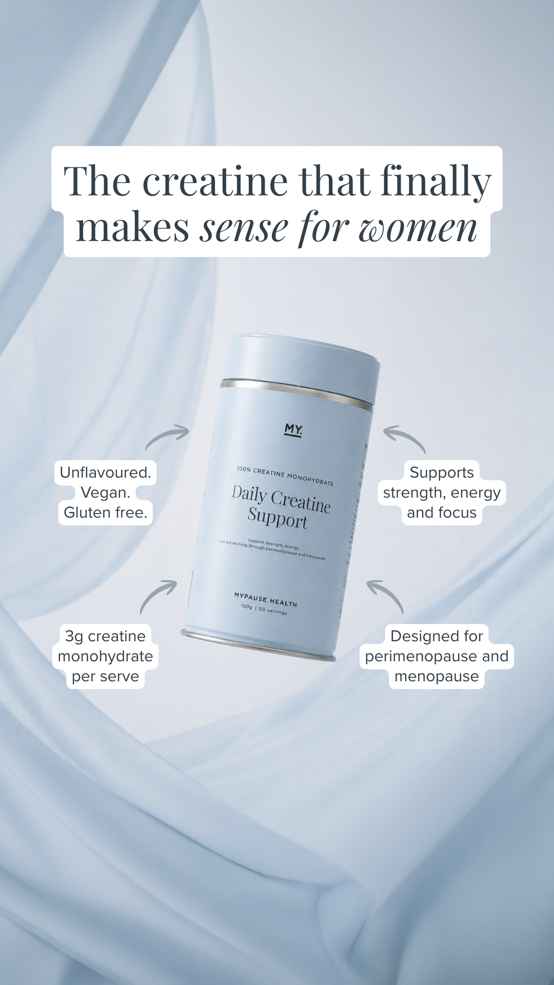 MyPause Health Facebook ad