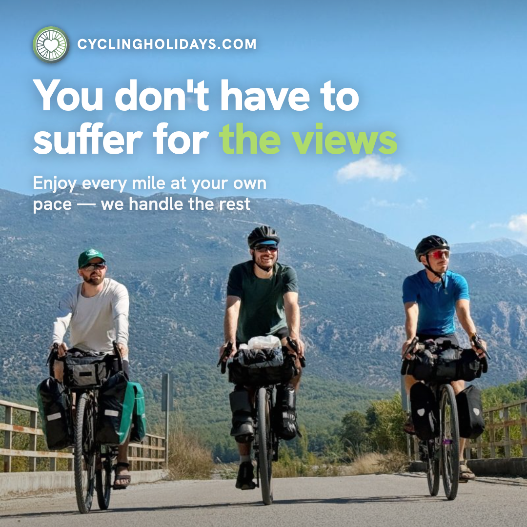 Cycling Holidays Facebook ad