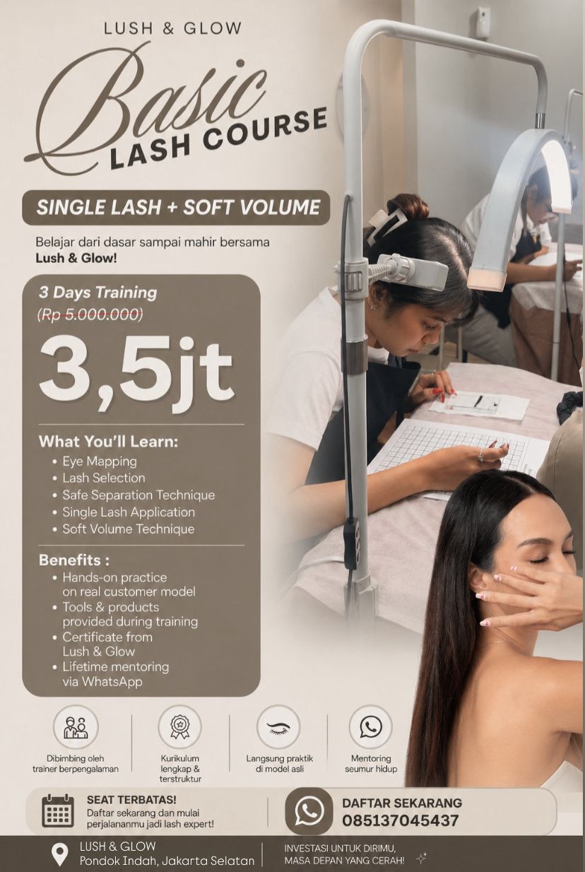 Lush and Glow Facebook ad: Chat with us