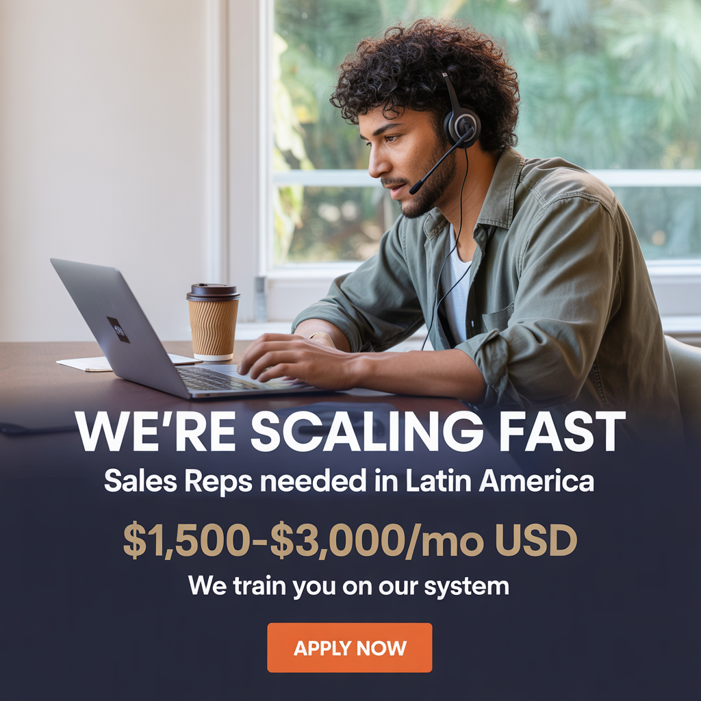 Full Calendar Facebook ad: Earn $1,500-$3,000/m in Remote Sales!