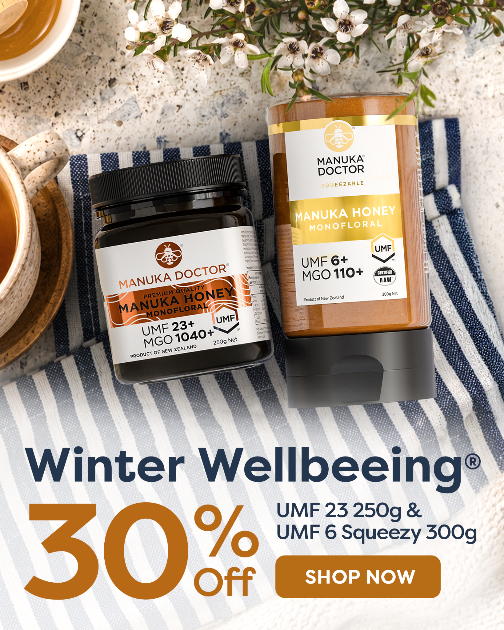 Manuka Doctor New Zealand Facebook ad