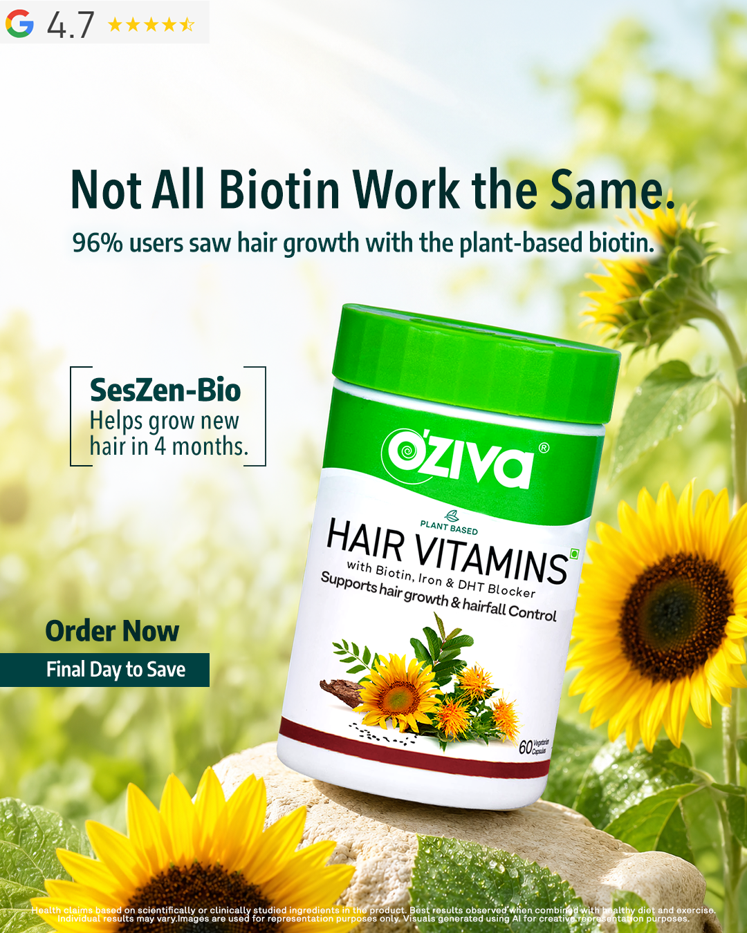 OZiva Facebook ad