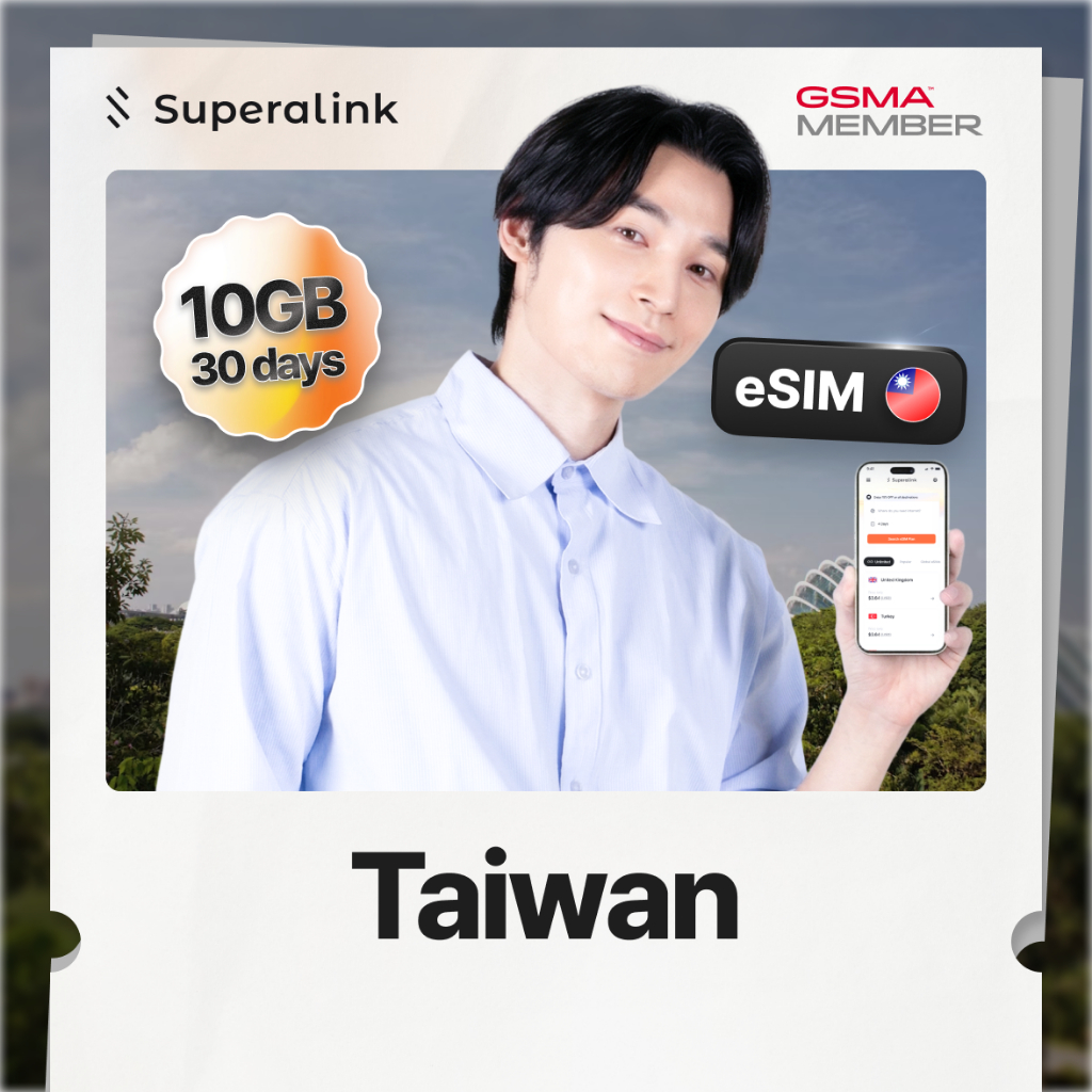 Superalink Indonesia Facebook ad: Diskon 20% eSIM, Pakai Kode LIBURAN20