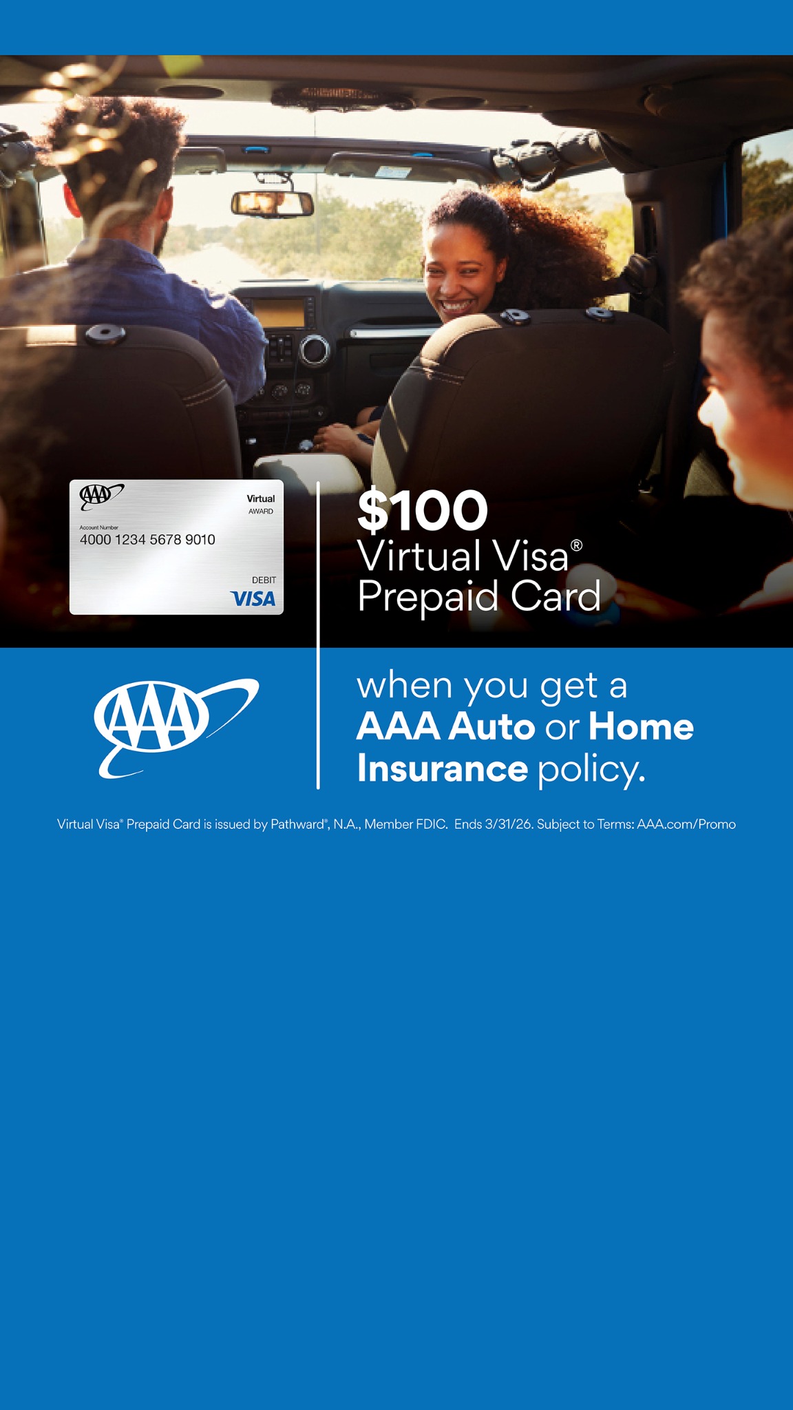 AAA Mountain West Group Facebook ad
