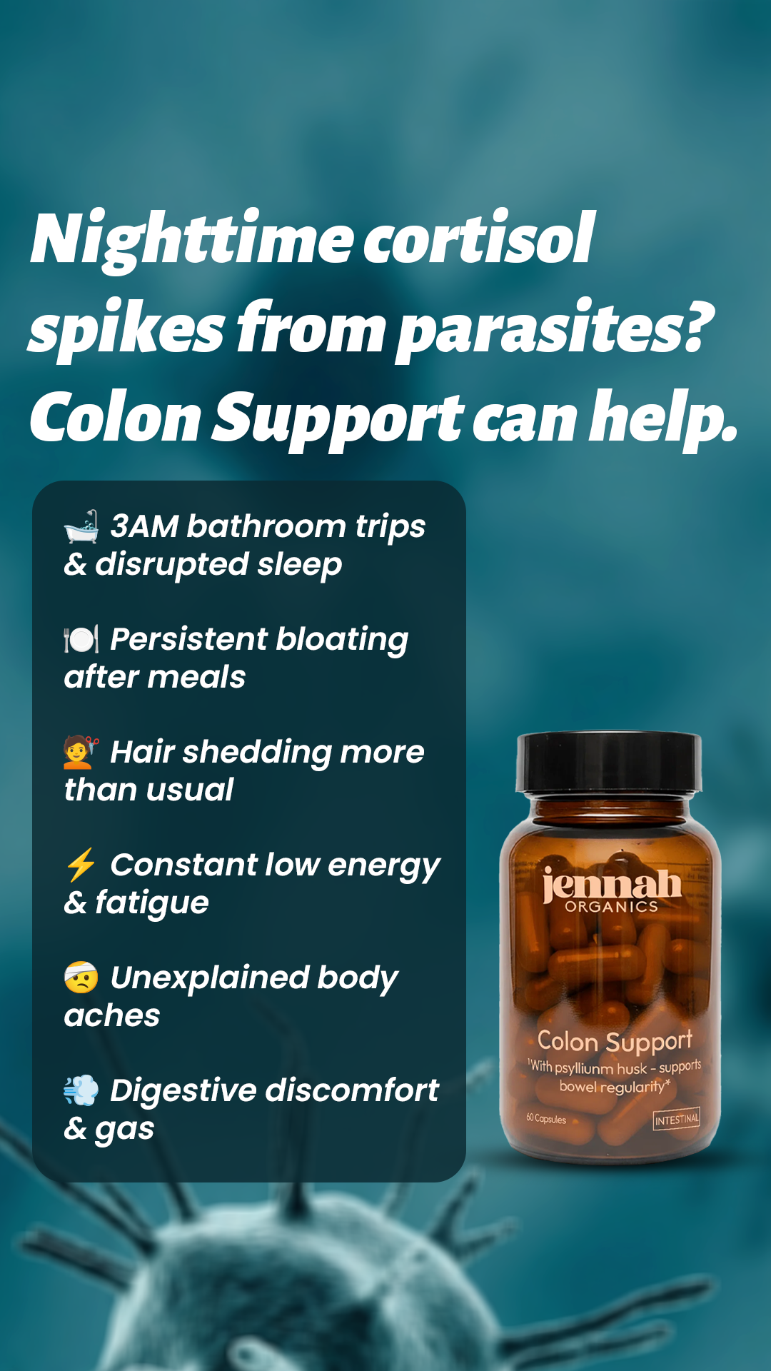 Jennah Organics Facebook ad
