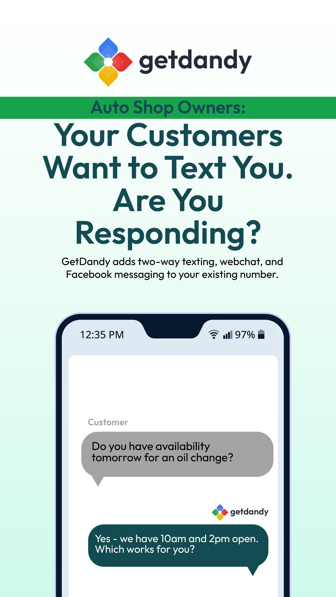 GetDandy Facebook ad