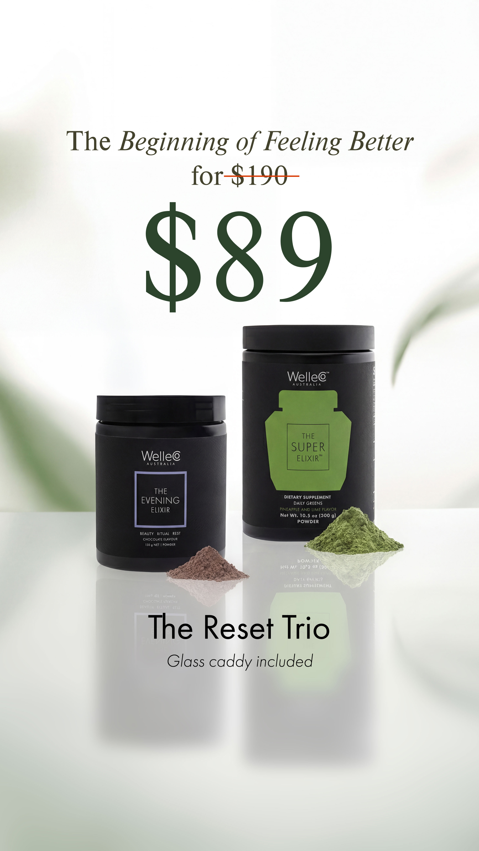 WelleCo Facebook ad