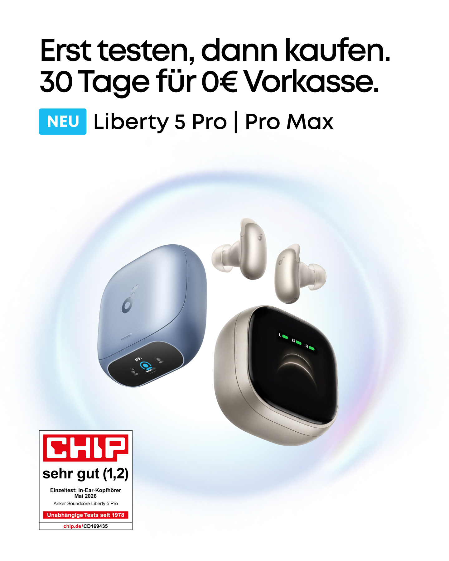 soundcore Deutschland Facebook ad from Jun 8, 2026