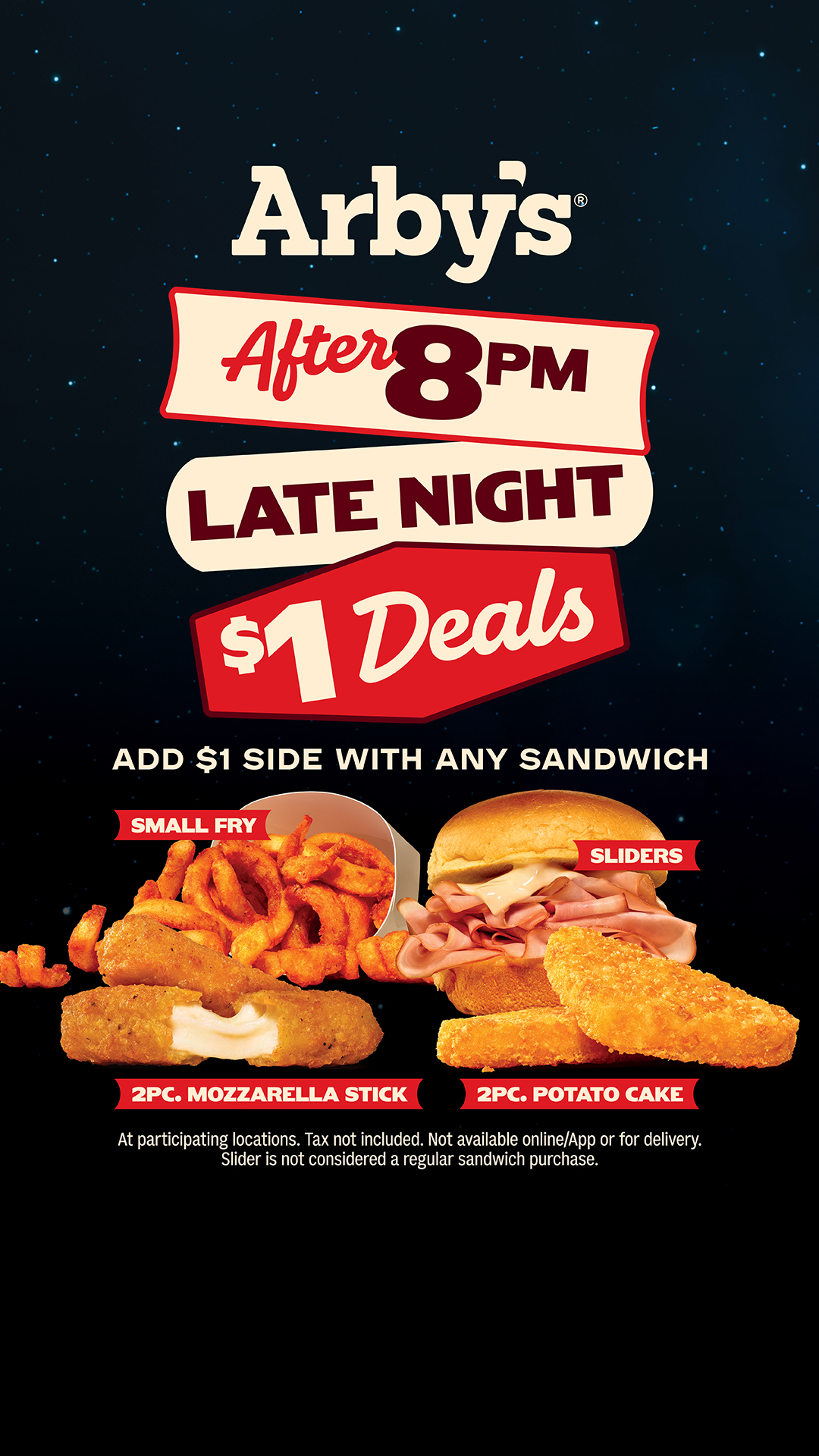 Arby's Facebook ad