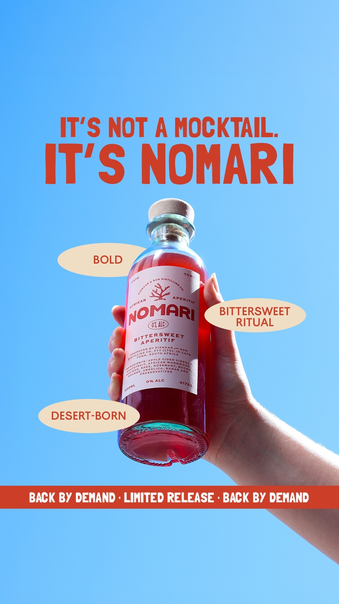 Pienaar & Son Distilling Co. Facebook ad: The Aperitif Everyone's Talking About