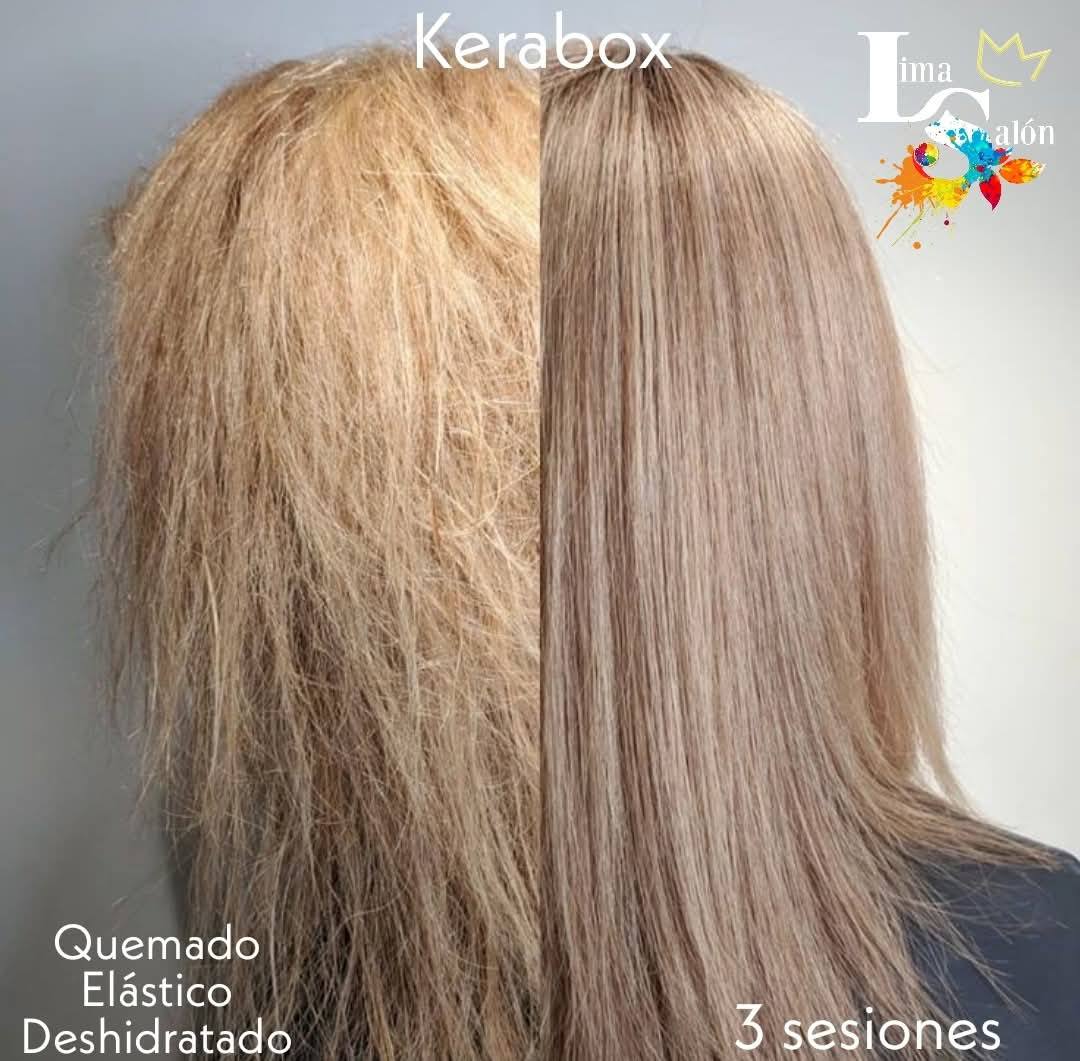 Lima Studio de Belleza Facebook ad: HE RECONSTRUIDO CIENTOS DE CABELLOS DAÑADOS