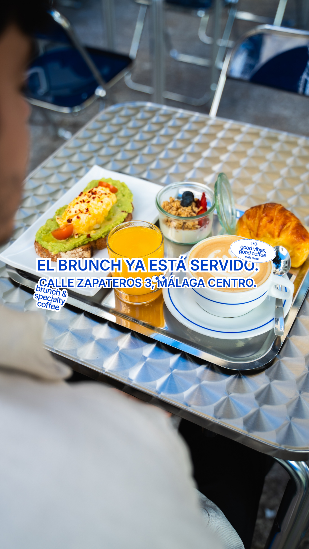 Mala Leche Facebook ad: Brunch en Málaga Centro