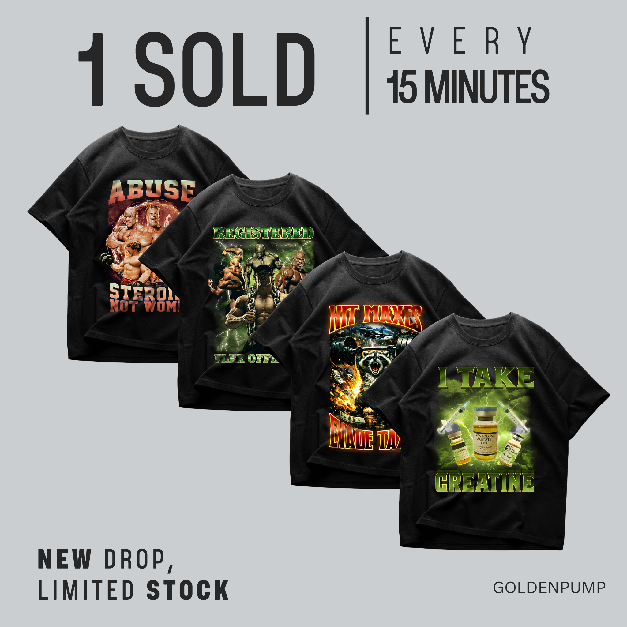 GoldenPump Facebook ad