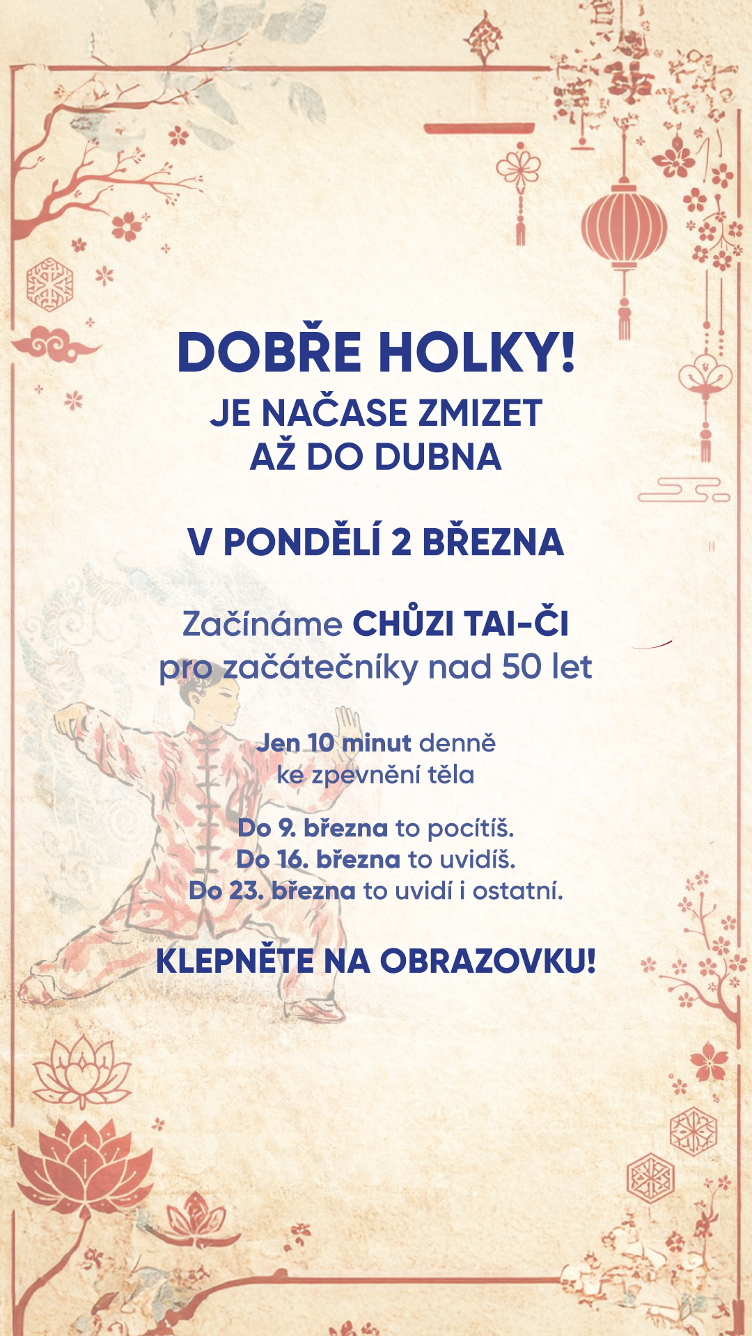Ava Fitness Facebook ad: 15 minut stačí