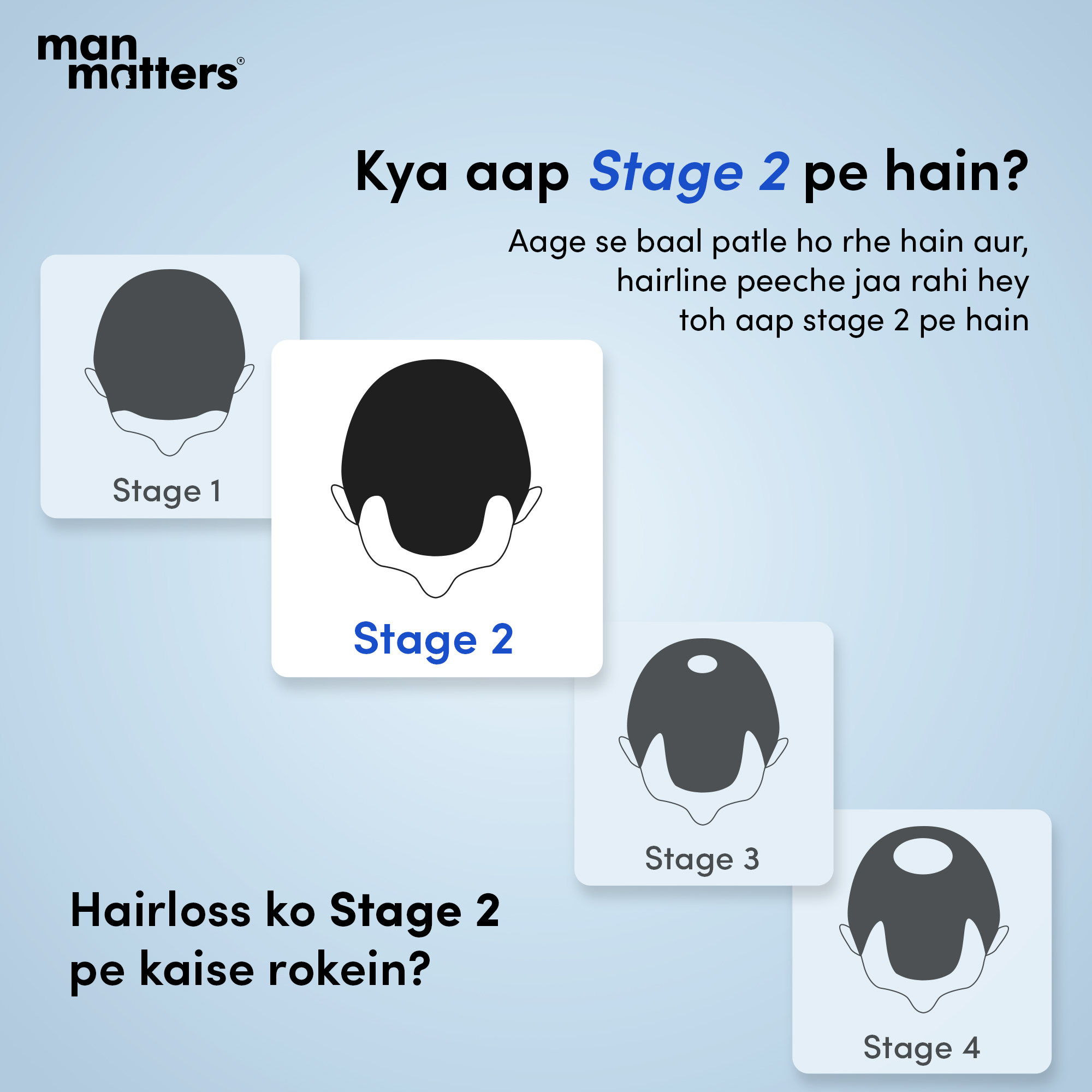 Hair Matters by Man Matters Facebook ad
