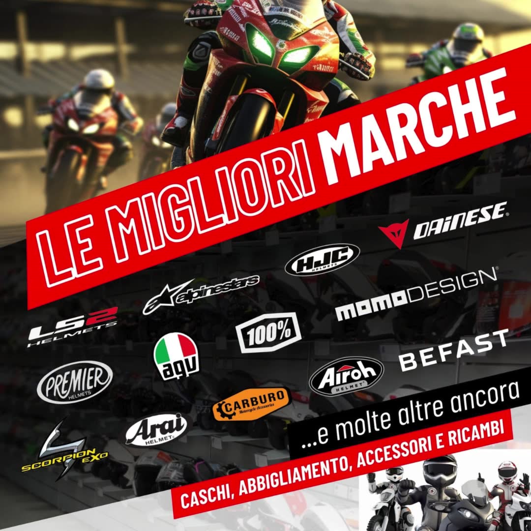 Motoabbigliamento.it Facebook ad: Ti aspettiamo in store!