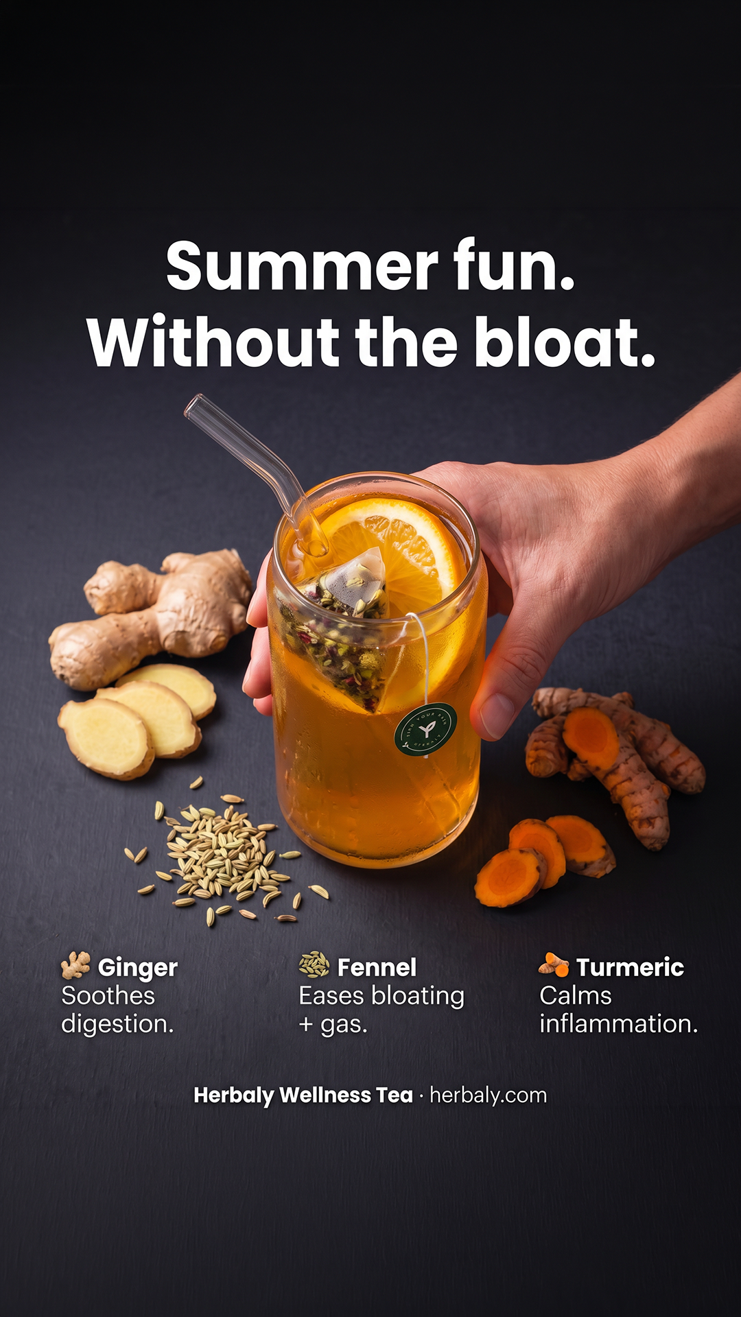 Herbaly Facebook ad