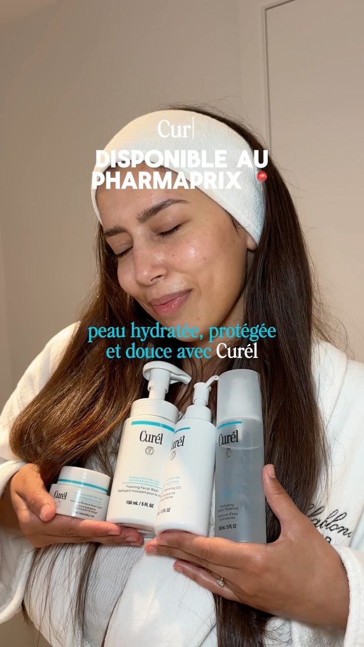 Curél Japanese Skincare Facebook ad: Est-ce que tu savais que la double hydratation…